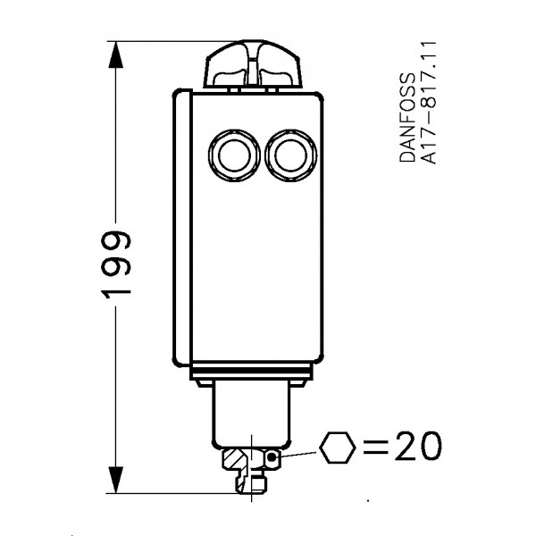 DANFOSS (RIDAN) RT 1A Реле давления -0,8…5 бар авто - 017-500166 (ДАНФОСС)