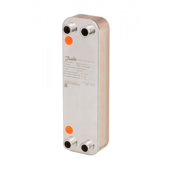 DANFOSS (RIDAN) XB 06L-1 8 паяный пластинчатый теплообме - 004B2024 (ДАНФОСС)