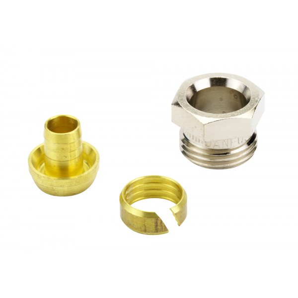 DANFOSS (RIDAN) Компрессионные фитинги 14х2 мм R 1/2" - 013G4144 (ДАНФОСС)