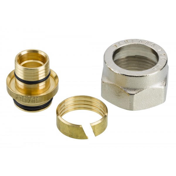 DANFOSS (RIDAN) Компрессионные фитинги 17х2 мм R 3/4" - 013G4162 (ДАНФОСС)