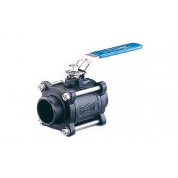 DANFOSS (RIDAN) X3444B Шар.кран Ду100 Ру25 под сварк. встык (полн/пр); С фикс/рук;Корп-Ст. ASTM A216 WCB; Шар AISI304;упл.PTFE арм. 25% стекл.вол - 149B6062B