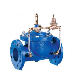 DANFOSS (RIDAN) C101 Клапан рег. Ду250 Ру10 в сборе с пил/конт и пил/кл, для уст на гориз тр-де;  Фл.;Корп-GGG40 - 149B10115N