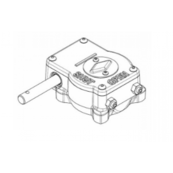 DANFOSS (RIDAN) JIP Редуктор для шар. крана DN 300-350 - 065N0687 (ДАНФОСС)