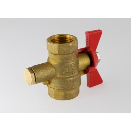 DANFOSS (RIDAN) Кран шар/Ду15/для монт термодатчика - 187F0593R