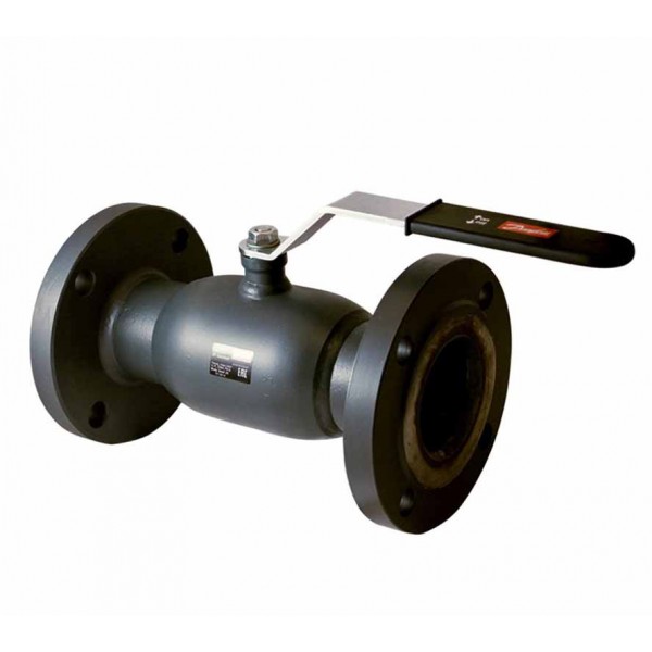 DANFOSS (RIDAN) JIP Standard FF Кран шаровой фланцевый Ду40 Ру16 Тмакс=150С с рукояткой - 065N9624 (ДАНФОСС)